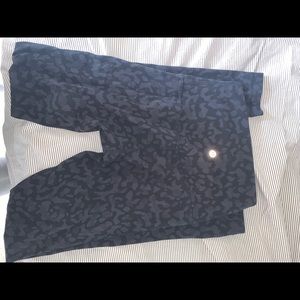 Lululemon leggings- wild thing black camo print